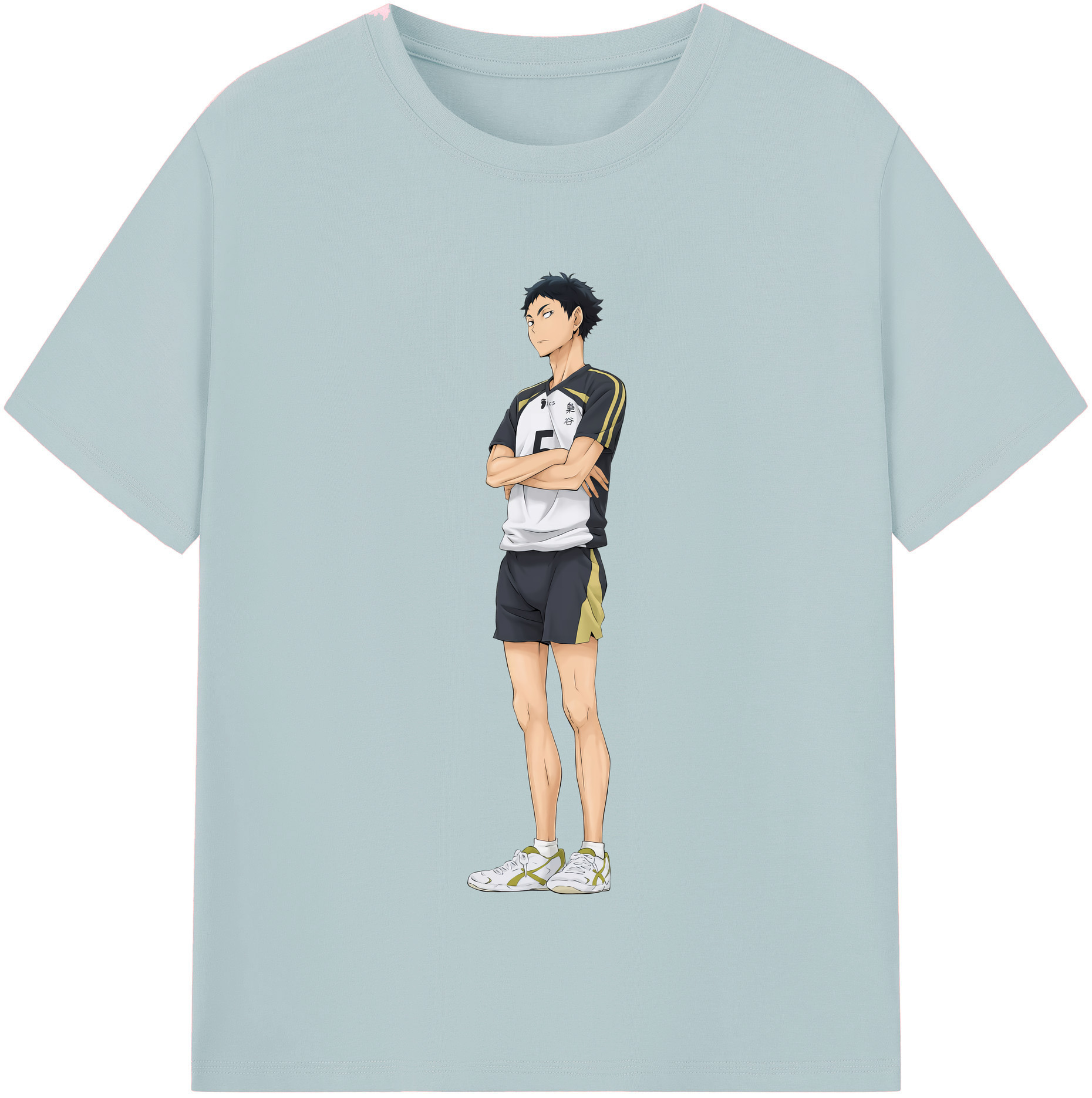 （画像用） ハイキュー!! Haikyu!! 綿100％半袖Tシャツ（フロントプリント）